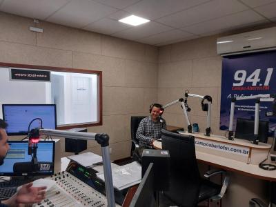 Padre SebastiÃ£o Gulart participa do Programa Tarde em Movimento 